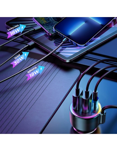 2in1 FM siųstuvas + greitas automobilinis įkroviklis 30W 2x USB USB-C PD juodas
 
2in1 FM siųstuvas + greitas automobilinis įkroviklis 30W 2x USB USB-C PD juodas
