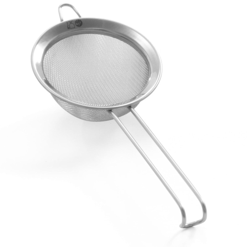 Nerūdijančio plieno koštuvas virtuvės sietelis tankus sk. 100 mm - HENDI 638309