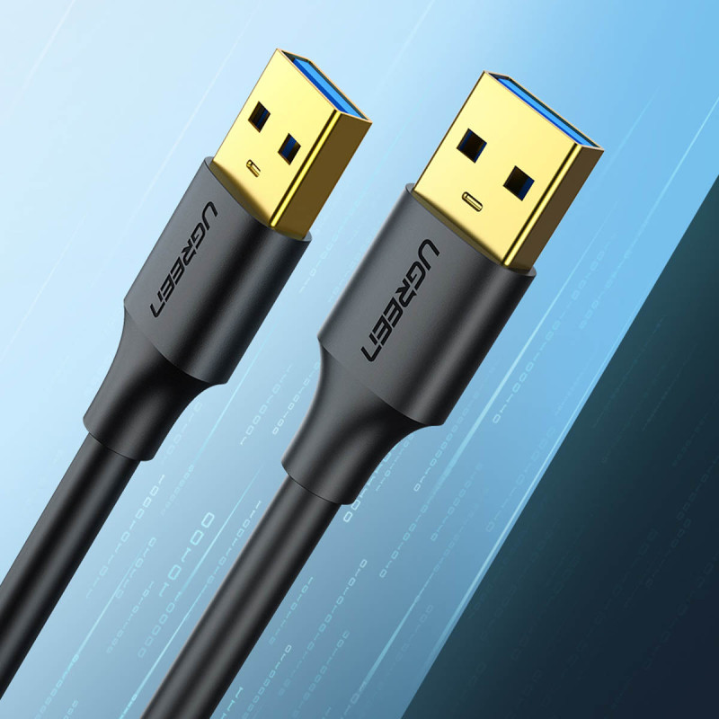 USB-A 3.0 5Gb/ s laidas 0.5m juodas
