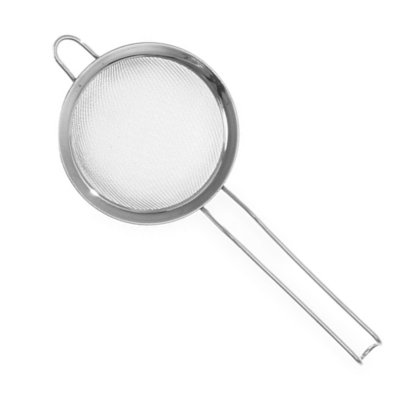 Nerūdijančio plieno koštuvas virtuvės sietelis tankus sk. 100 mm - HENDI 638309