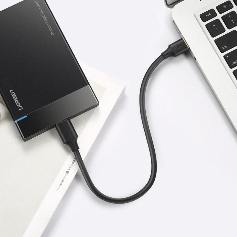 USB-A 3.0 – Micro USB-B SuperSpeed 5Gb/ s disko laidas 2m juodas