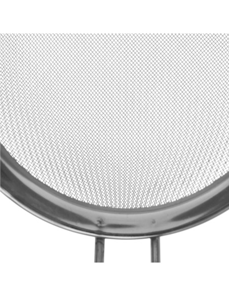 Nerūdijančio plieno koštuvas virtuvės sietelis tankus sk. 100 mm - HENDI 638309 Nerūdijančio plieno koštuvas virtuvės sietelis tankus sk. 100 mm - HENDI 638309