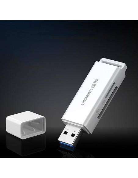 TF SD atminties kortelių skaitytuvas USB 3.0, baltas
 
TF SD atminties kortelių skaitytuvas USB 3.0, baltas