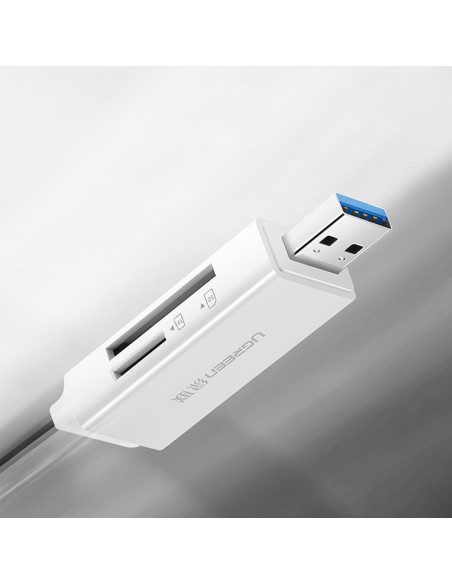 TF SD atminties kortelių skaitytuvas USB 3.0, baltas
 
TF SD atminties kortelių skaitytuvas USB 3.0, baltas