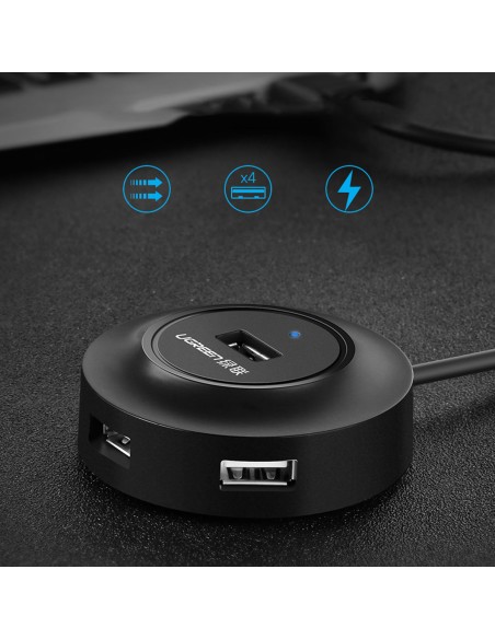 4in1 HUB skirstytuvo adapteris USB 2.0 iki 4x USB-A 480Mb/ s 1m baltas
 
4in1 HUB skirstytuvo adapteris USB 2.0 iki 4x USB-A 480Mb/ s 1m baltas