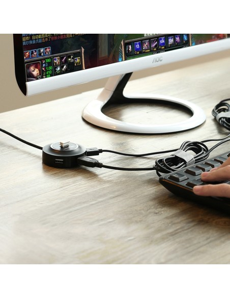 4in1 HUB skirstytuvo adapteris USB 2.0 iki 4x USB-A 480Mb/ s 1m baltas
 
4in1 HUB skirstytuvo adapteris USB 2.0 iki 4x USB-A 480Mb/ s 1m baltas