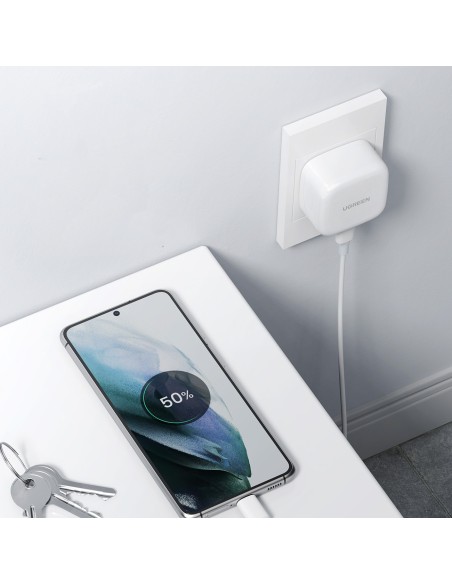 Greitas tinklo įkroviklis, angliškas UK kištukas, USB-C PD 30W, baltas
 
Greitas tinklo įkroviklis, angliškas UK kištukas, USB-C PD 30W, baltas