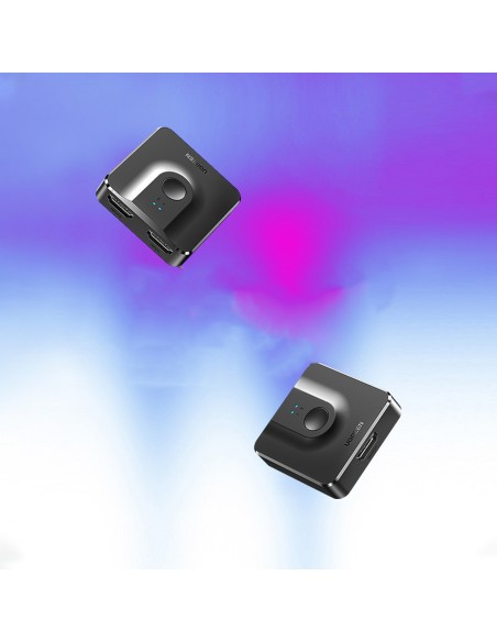 Jungiklis HDMI skirstytuvo jungiklis – 2x HDMI 4K 60Hz juodas
 
Jungiklis HDMI skirstytuvo jungiklis – 2x HDMI 4K 60Hz juodas