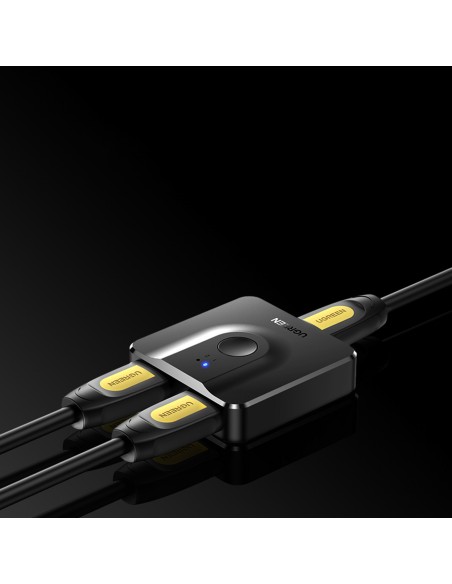 Jungiklis HDMI skirstytuvo jungiklis – 2x HDMI 4K 60Hz juodas
 
Jungiklis HDMI skirstytuvo jungiklis – 2x HDMI 4K 60Hz juodas