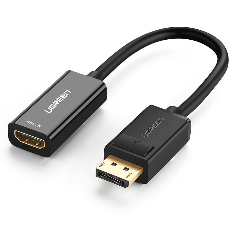 
DisplayPort (vyriškas) – HDMI (moteriškas) 4K 2K adapteris, juodas

