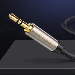 
TRS garso adapterio kabelio mini lizdas 3,5 mm - lizdas 6,35 mm 1 m pilkas
