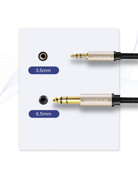 TRS garso adapterio kabelio mini lizdas 3,5 mm - lizdas 6,35 mm 2 m pilkas
 
TRS garso adapterio kabelio mini lizdas 3,5 mm - lizdas 6,35 mm 2 m pilkas
