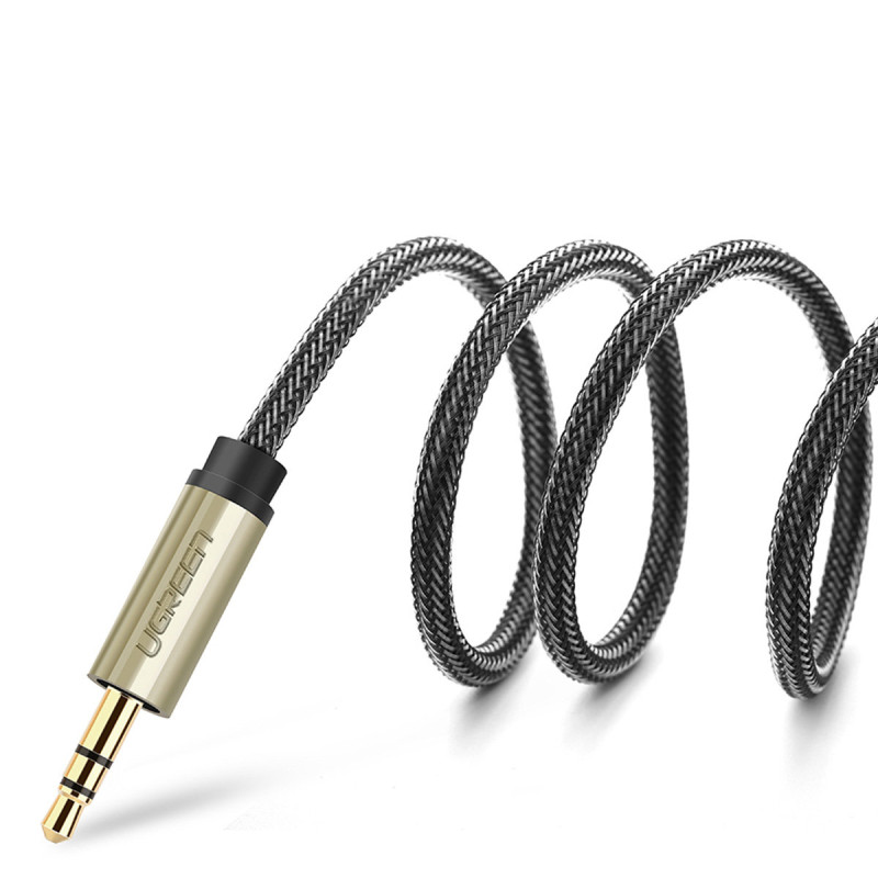 Kabelio garso skirstytuvo mini lizdas 3,5 mm - 2x lizdas 6,35 mm 1 m pilka