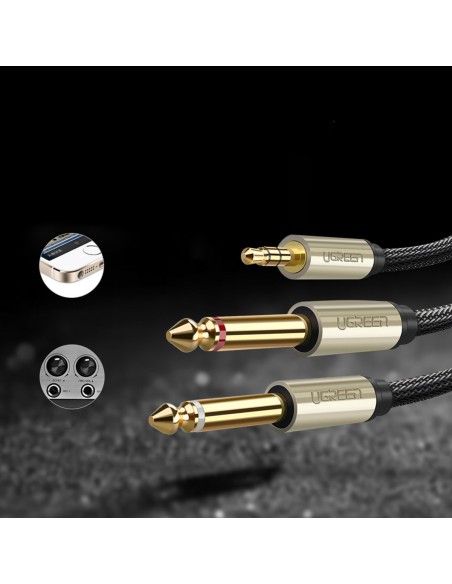 Kabelio garso skirstytuvo mini lizdas 3,5 mm - 2x lizdas 6,35 mm 1 m pilka
 
Kabelio garso skirstytuvo mini lizdas 3,5 mm - 2x lizdas 6,35 mm 1 m pilka