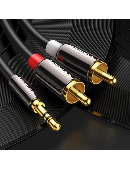 Kabelio garso kabelis 3,5 mm mini lizdas - 2RCA 1,5 m juodas
 
Kabelio garso kabelis 3,5 mm mini lizdas - 2RCA 1,5 m juodas