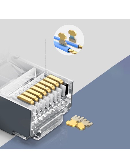 RJ45 kištukas vytos poros 8P8C UTP kat. 6 sidabriniai - 10 vnt.
 
RJ45 kištukas vytos poros 8P8C UTP kat. 6 sidabriniai - 10 vnt.