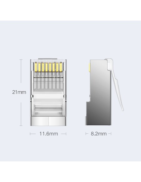 RJ45 kištukas vytos poros 8P8C UTP kat. 6 sidabriniai - 10 vnt.
 
RJ45 kištukas vytos poros 8P8C UTP kat. 6 sidabriniai - 10 vnt.