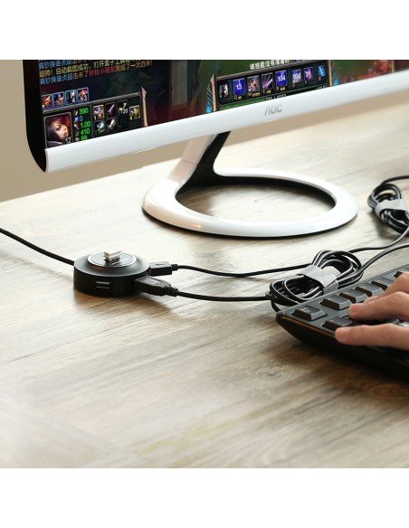 4in1 HUB skirstytuvo adapteris USB 2.0 iki 4x USB-A 480Mb/ s 1m juodas
 
4in1 HUB skirstytuvo adapteris USB 2.0 iki 4x USB-A 480Mb/ s 1m juodas