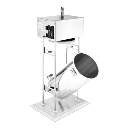 Elektrinis dešrų užpildas su Royal Catering varikliu + 4 piltuvėliai 15L Elektrinis dešrų užpildas su Royal Catering varikliu + 4 piltuvėliai 15L