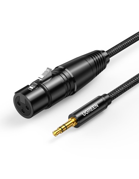 Kabelio garso kabelis 3,5 mm mini lizdas (vyriškas) - XLR (moteris) 1 m juodas
 
Kabelio garso kabelis 3,5 mm mini lizdas (vyriškas) - XLR (moteris) 1 m juodas