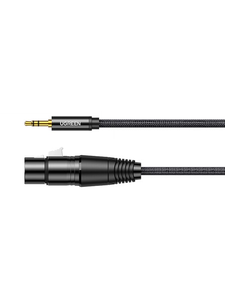 Kabelio garso kabelis 3,5 mm mini lizdas (vyriškas) - XLR (moteris) 1 m juodas
 
Kabelio garso kabelis 3,5 mm mini lizdas (vyriškas) - XLR (moteris) 1 m juodas