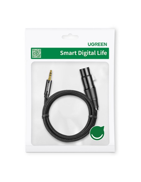 Kabelio garso kabelis 3,5 mm mini lizdas (vyriškas) - XLR (moteris) 1 m juodas
 
Kabelio garso kabelis 3,5 mm mini lizdas (vyriškas) - XLR (moteris) 1 m juodas