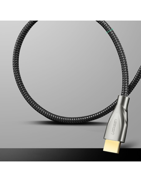 
Patvarus pintas HDMI 2.0 4K 60Hz kabelis 1m pilkas
