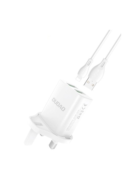 Maitinimo įkroviklis su JK kištuku 2x USB-A + microUSB laidas 1m baltas
 
Maitinimo įkroviklis su JK kištuku 2x USB-A + microUSB laidas 1m baltas