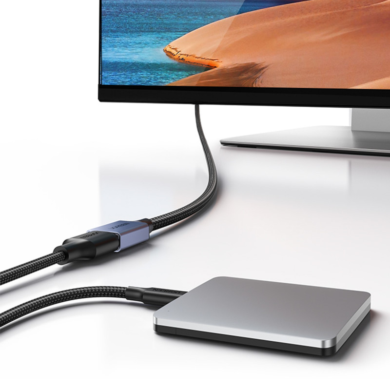 Patvarus USB 3.0 5Gb/ s ilgintuvas, 2m, pilkas