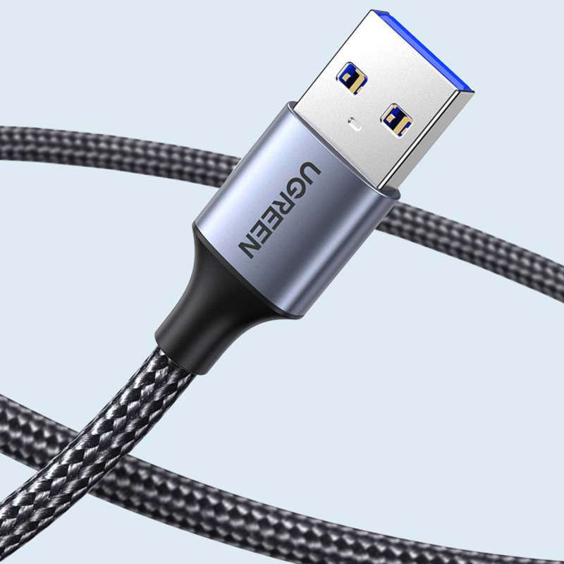 Patvarus USB 3.0 5Gb/ s ilgintuvas, 1m, pilkas