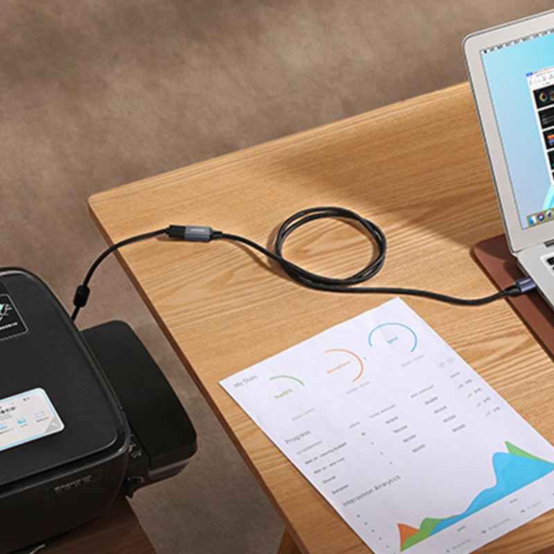 
Patvarus USB 3.0 5Gb/ s ilgintuvas, 0,5m, pilkas
