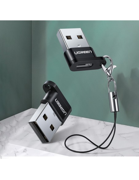 Lizdų adapteris iš USB-C į USB kištuką, juodas
 
Lizdų adapteris iš USB-C į USB kištuką, juodas