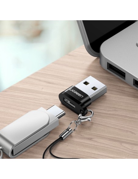 Lizdų adapteris iš USB-C į USB kištuką, juodas
 
Lizdų adapteris iš USB-C į USB kištuką, juodas
