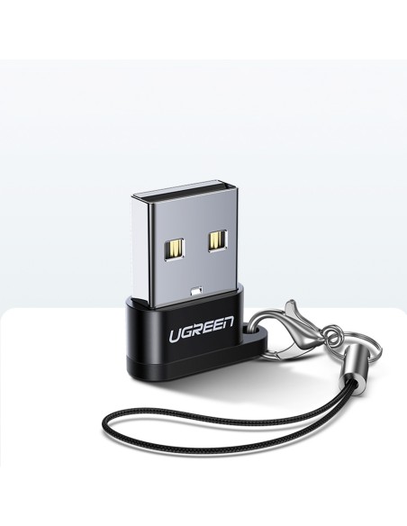 Lizdų adapteris iš USB-C į USB kištuką, juodas
 
Lizdų adapteris iš USB-C į USB kištuką, juodas