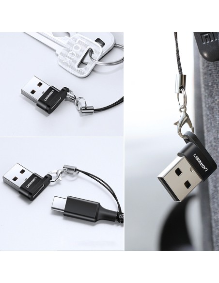 Lizdų adapteris iš USB-C į USB kištuką, juodas
 
Lizdų adapteris iš USB-C į USB kištuką, juodas