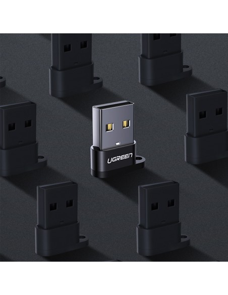 Lizdų adapteris iš USB-C į USB kištuką, juodas
 
Lizdų adapteris iš USB-C į USB kištuką, juodas