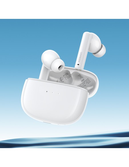 
TWS ANC WS106 HiTune T3 belaidės Bluetooth ausinės, baltos
