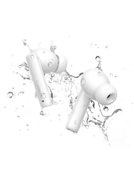 
TWS ANC WS106 HiTune T3 belaidės Bluetooth ausinės, baltos
