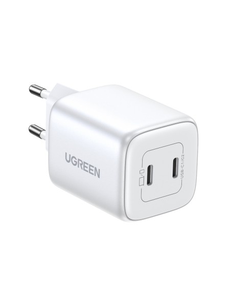 GaN 2x USB-C 45W QC PD greitas įkroviklis, baltas
 
GaN 2x USB-C 45W QC PD greitas įkroviklis, baltas