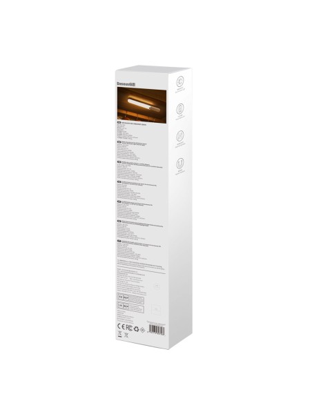 LED spintos lempa su PIR judesio detektoriumi 1200mAh Sunshine Series balta LED spintos lempa su PIR judesio detektoriumi 1200mAh Sunshine Series balta