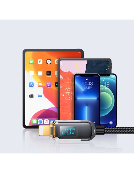 iPhone USB-C - Lightning laidas su ekranu 20W 1,2 m juodas
 
iPhone USB-C - Lightning laidas su ekranu 20W 1,2 m juodas