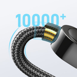 
USB - USB-C laidas su ekranu 66W 1,2 m juodas
