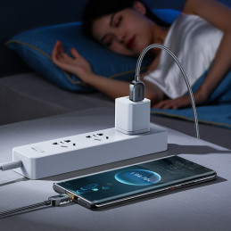 
USB - USB-C laidas su ekranu 66W 1,2 m juodas
