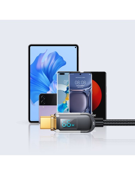USB - USB-C laidas su ekranu 66W 1,2 m juodas
 
USB - USB-C laidas su ekranu 66W 1,2 m juodas