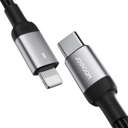 
Kabelis iPhone USB-C - Lightning A10 Series 20W 1,2m juodas
