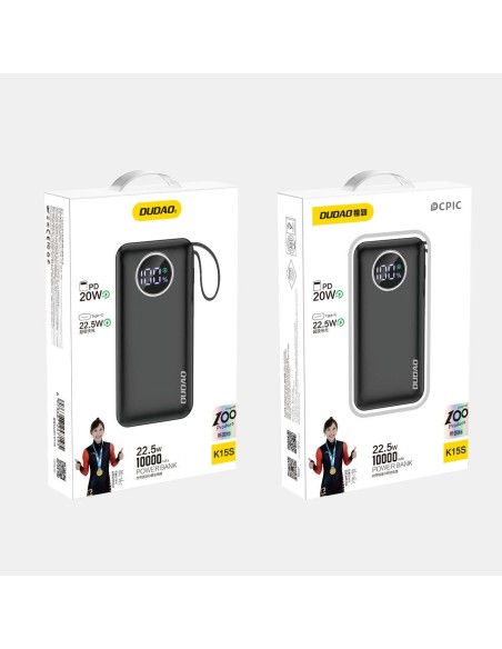 Powerbank 10000mAh USB-A USB-C su iPhone Lightning ir USB-C laidu, juodas
 
Powerbank 10000mAh USB-A USB-C su iPhone Lightning ir USB-C laidu, juodas