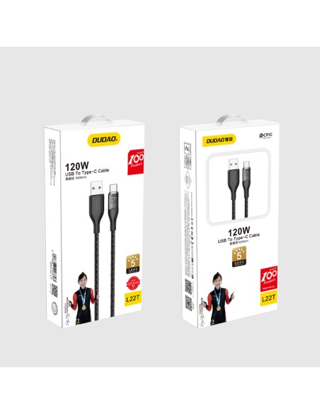 Greito įkrovimo laidas USB - USB-C 120W 1m pilkas
 
Greito įkrovimo laidas USB - USB-C 120W 1m pilkas