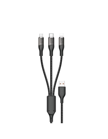 3in1 USB į USB-C microUSB Lightning adapterio laidas 120W 1m sidabrinis
 
3in1 USB į USB-C microUSB Lightning adapterio laidas 120W 1m sidabrinis