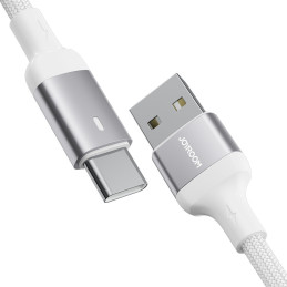 
USB – USB-C laidas greitam įkrovimui A10 Series 3A 3m baltas
