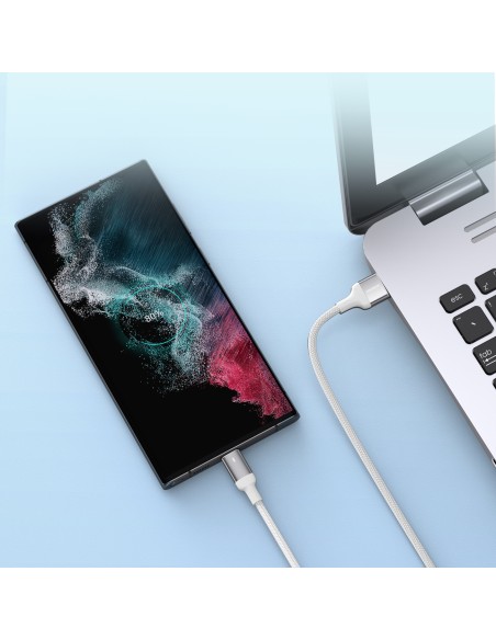 USB – USB-C laidas greitam įkrovimui A10 Series 3A 3m baltas
 
USB – USB-C laidas greitam įkrovimui A10 Series 3A 3m baltas
